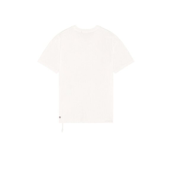 Ksubi Skull Seeing Lines Short Sleeve Tee in Bone White - Picture 3 of 3